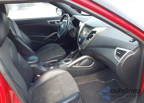 2016 Hyundai Veloster from USA, damaged, VIN KMHTC6AD4GU281307